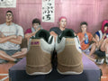 Jordan 12-AM Basketball Sneakers White Blue