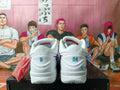 Nike Kobe Low Basketball Shoes White and Purple