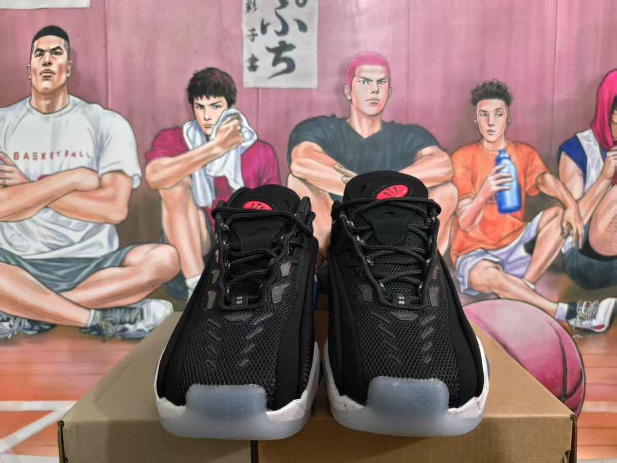 Nike Big Eyes Basketball Sneakers Black Red