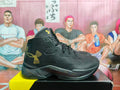 Under Armour SC Black Gold Basketball Sneakers