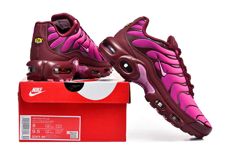 Nike Air Max Plus Sneakers Pink and Burgundy DZ3670-600