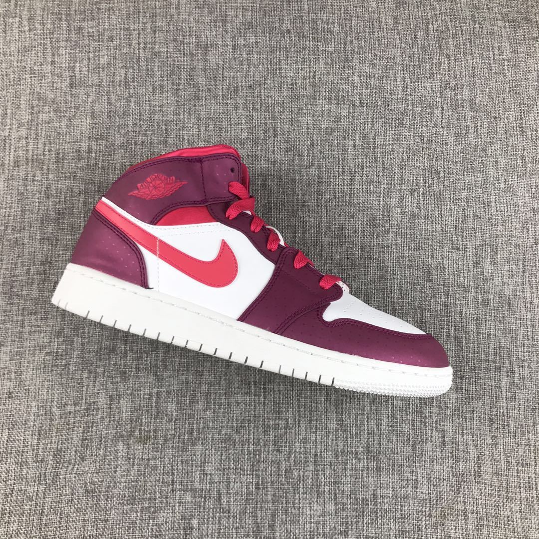 Jordan Air Jordan 1 High White Peach Pink Women's Sneakers