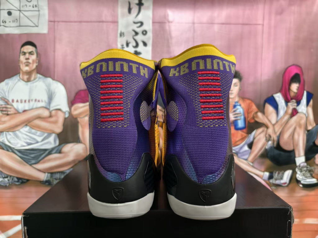 Nike Kobe Basketball Shoes Purple and Gold