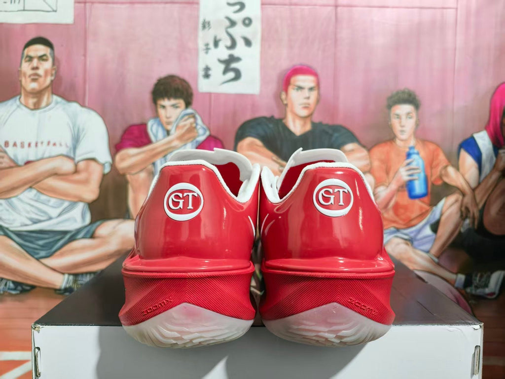 Nike GT Basketball Shoes in Red and White