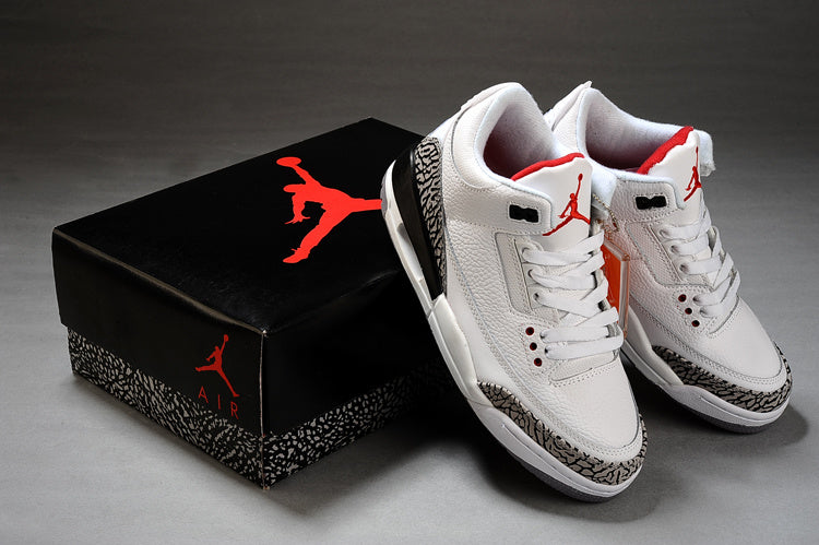 Jordan Air Jordan 3 Sneakers White Black Women's