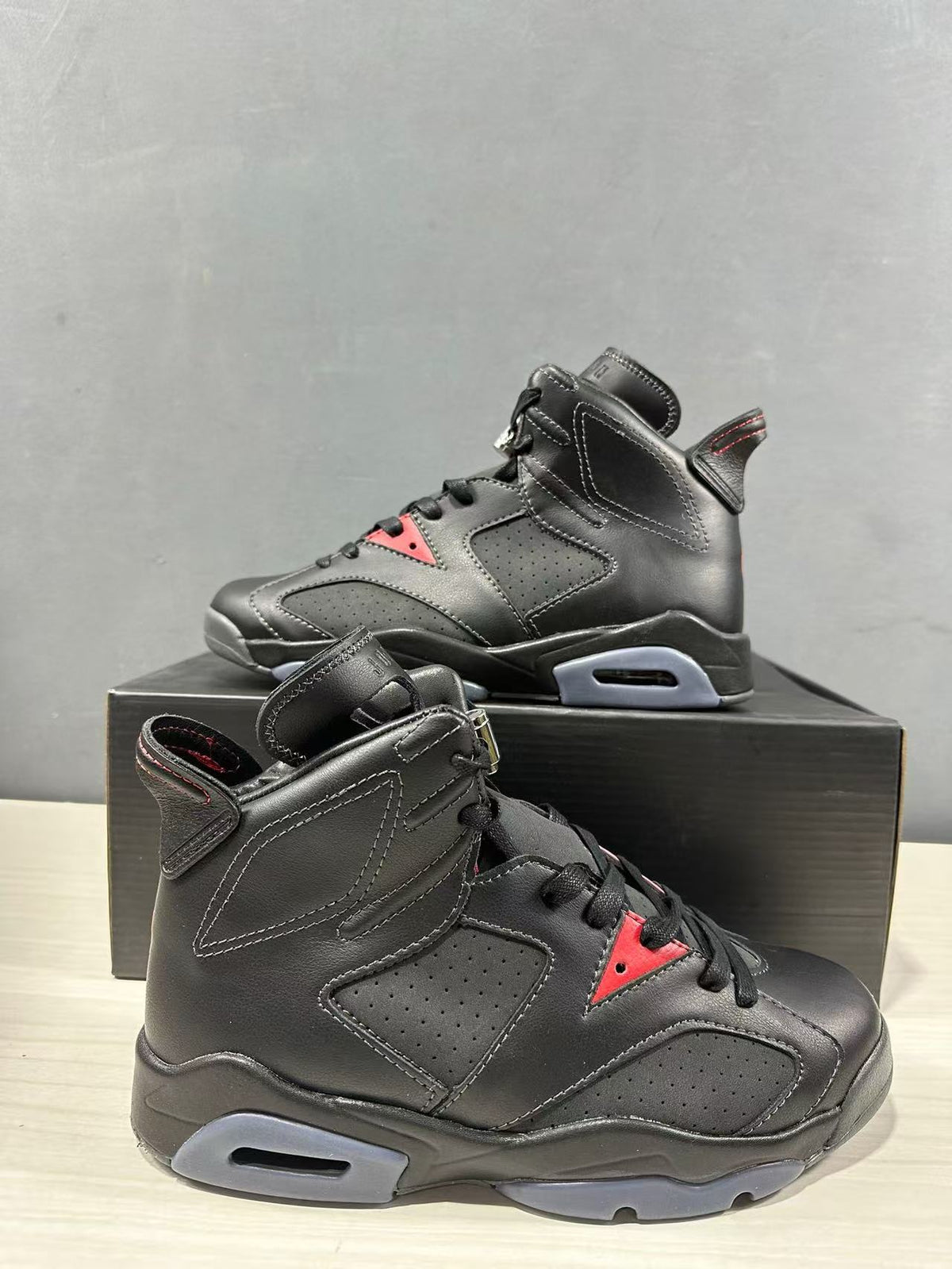 Jordan Air Jordan 6 Retro BIN 23 Black Mid-Top Sneakers