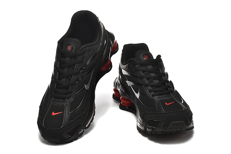 Nike Shox Ride 2 Black and Red Sneakers