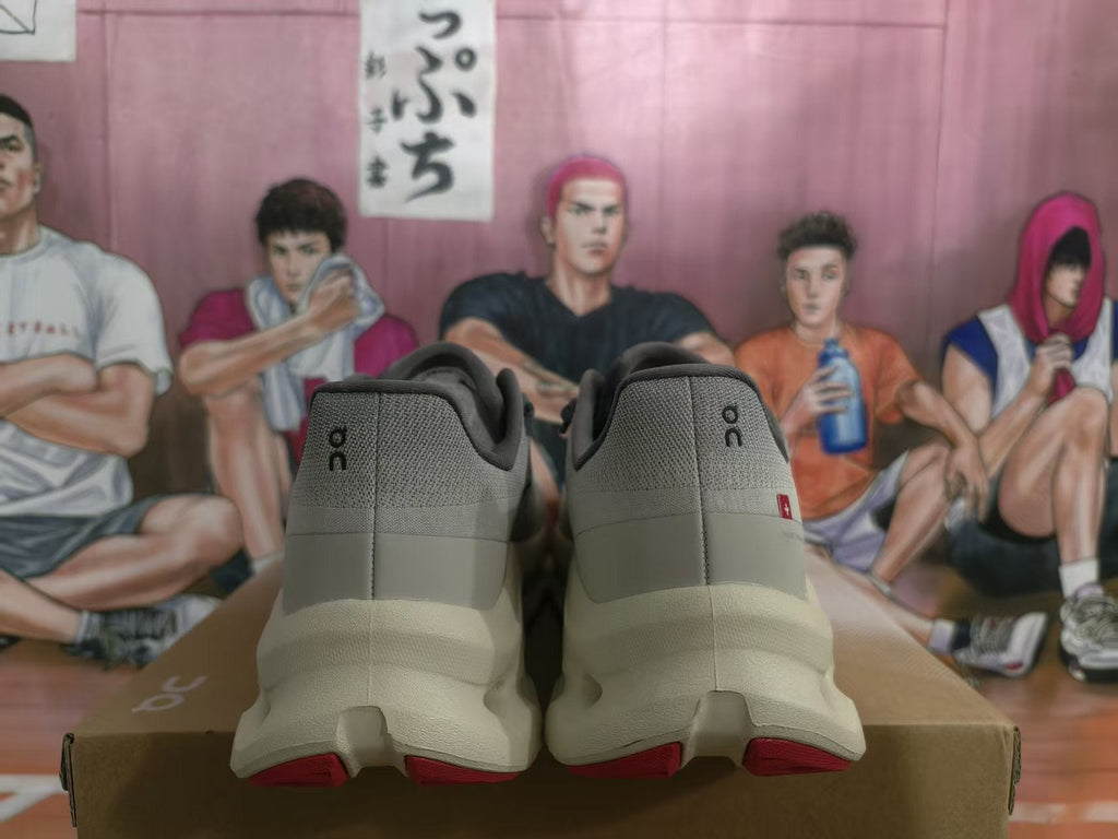 On CloudTec Phase Sneakers in Sandstone and Gray
