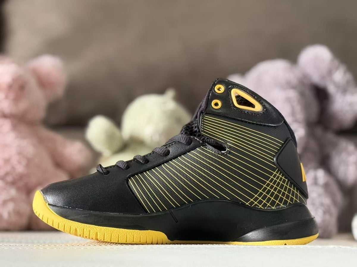 Nike Kobe HD2008 Kids' High-Top Sneakers Black Yellow