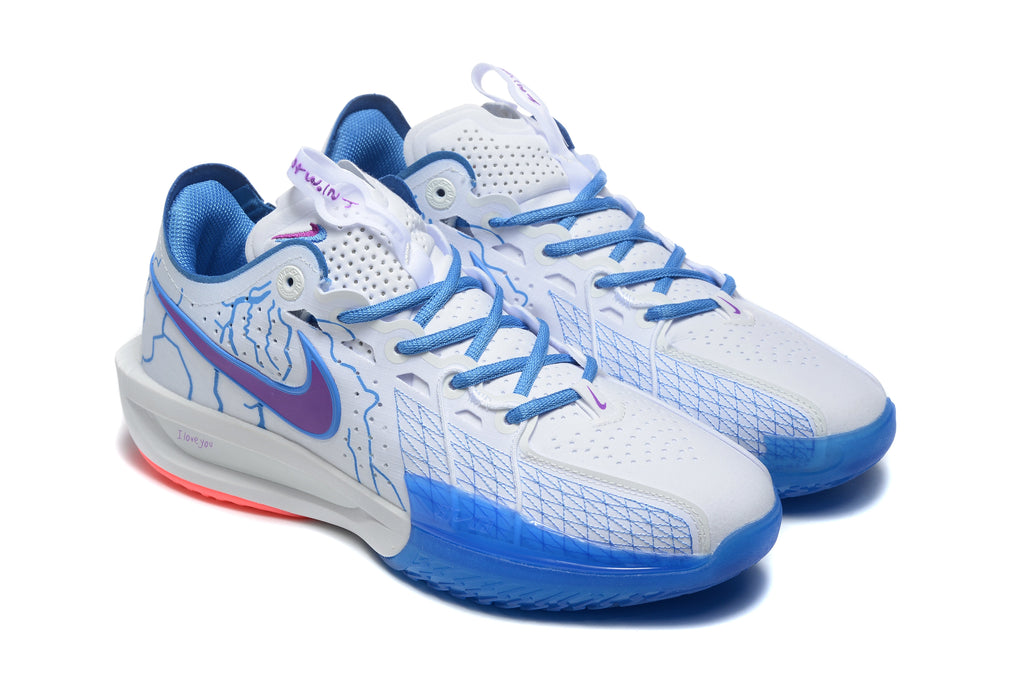 Nike 871-33 Sneakers White Blue