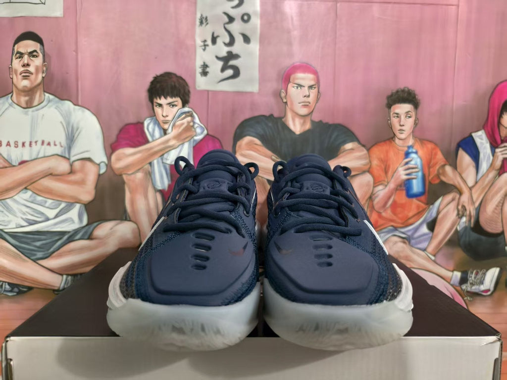 Nike GT Basketball Sneakers Navy and White