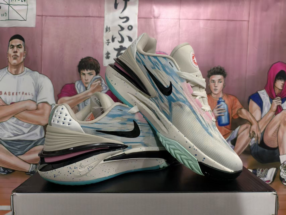 Nike Basketball Sneakers Grey Blue