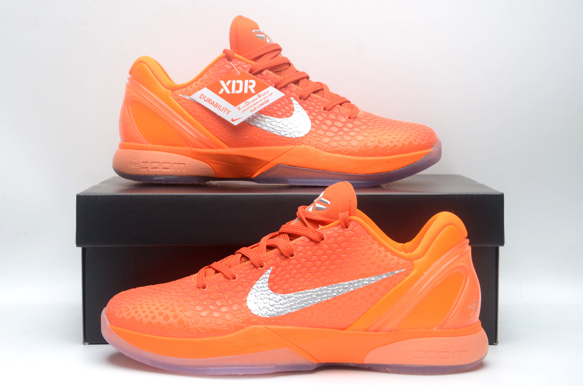 Nike Kobe Basketball Sneakers Bright Orange