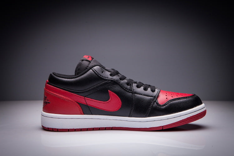 Jordan Air Jordan 1 Low Black Red Sneakers