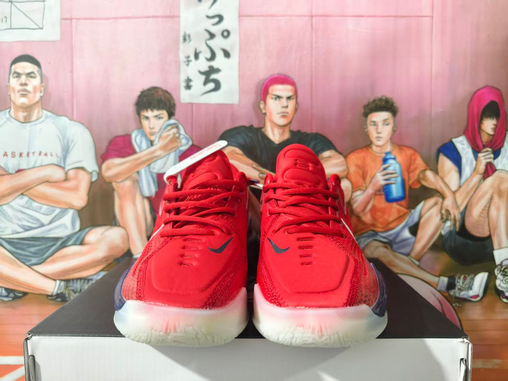 Nike LeBron Basketball Shoes Red USA Colorway