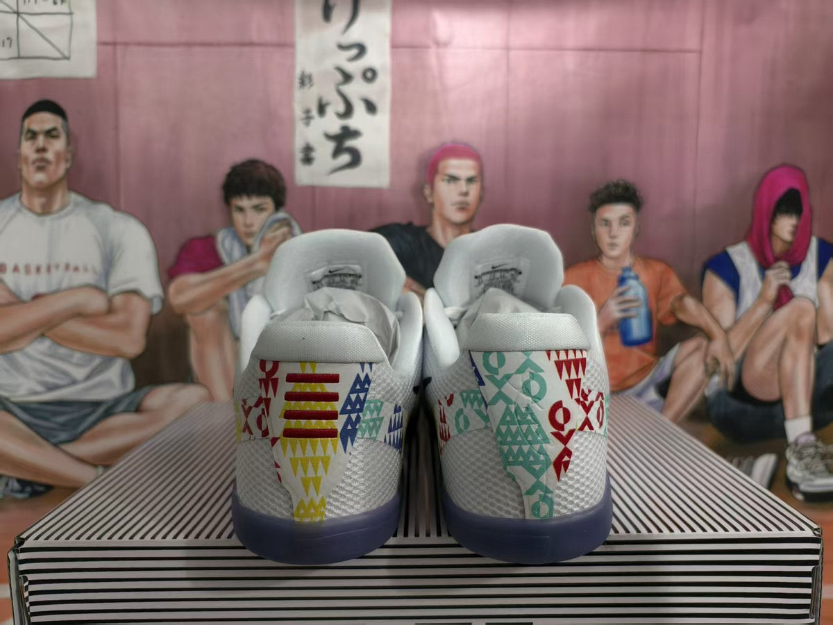 Nike Kobe Basketball Shoes White Multicolor