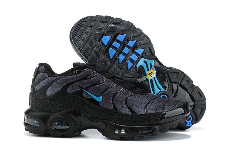 Nike Air Max Plus Black and Blue Sneakers