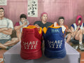 Nike Red Blue Mismatched Basketball Sneakers