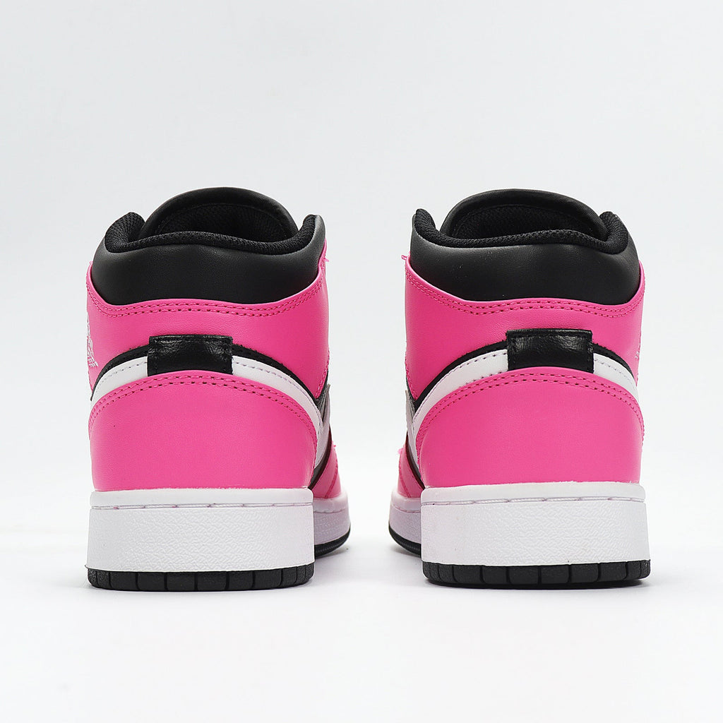 Jordan High-Top Sneakers Hot Pink Black White 555112-002