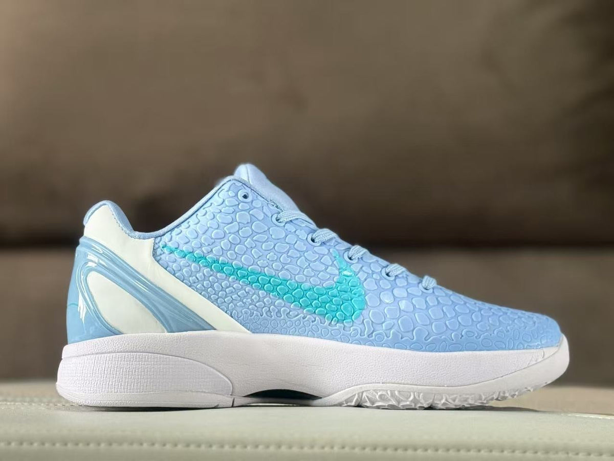 Nike Kobe 6 Clark PE Basketball Sneakers Light Blue