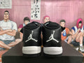 Jordan Black Basketball High-Top Sneakers