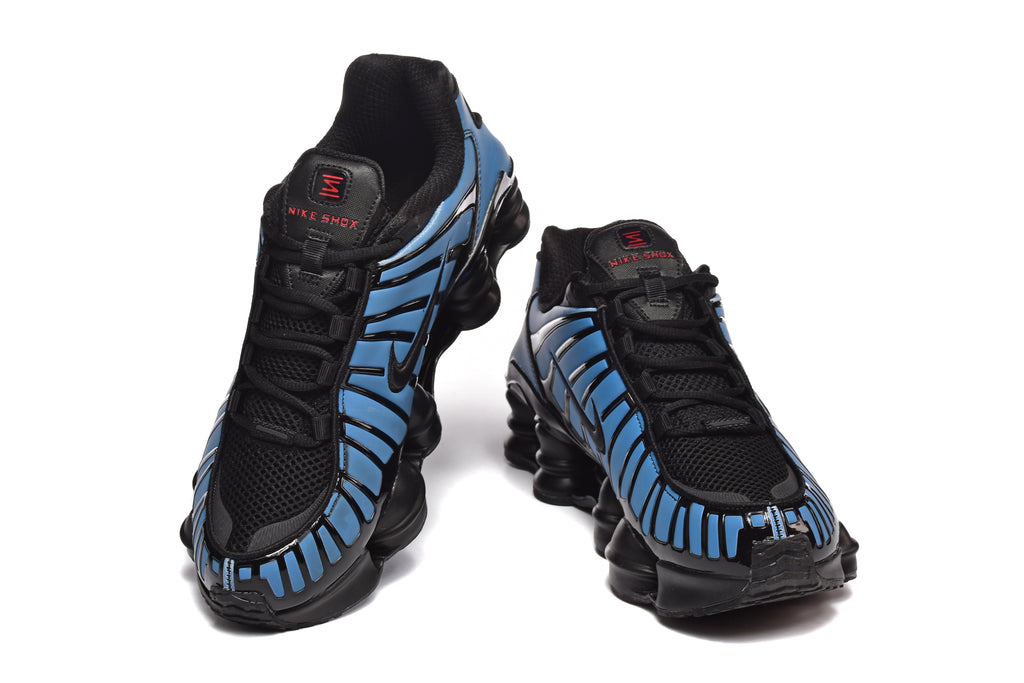 Nike Shox TL Color-Changing Sneakers, Blue and Black