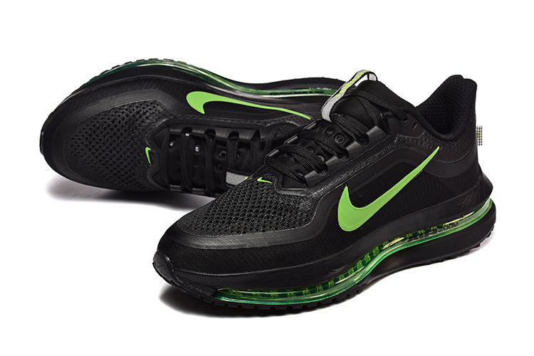 Nike Pegasus Premium Black and Volt Running Shoes