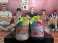 Nike Cotton Candy Basketball Sneakers