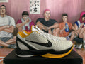 Nike Kobe 6 Basketball Shoes White Black Yellow