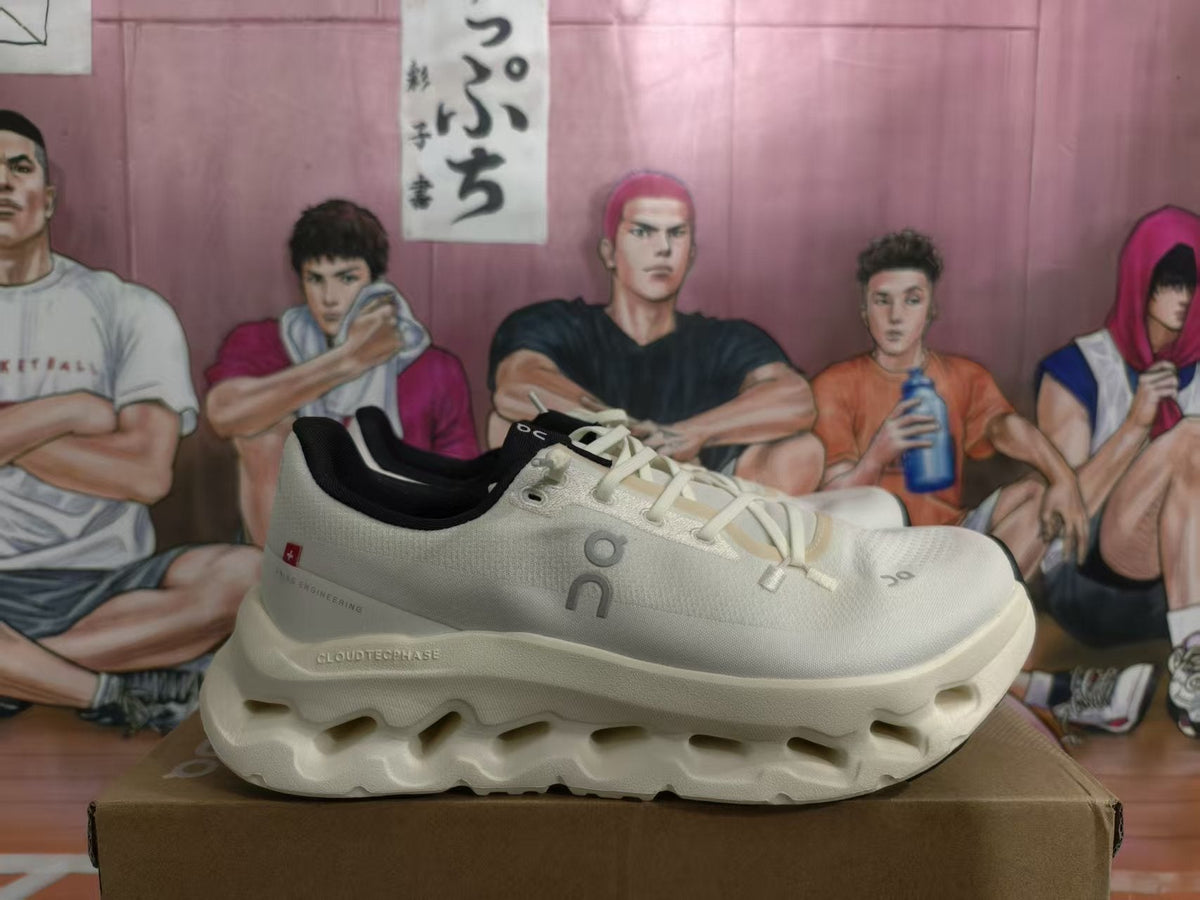 On Cloud Running Sneakers in Off-White