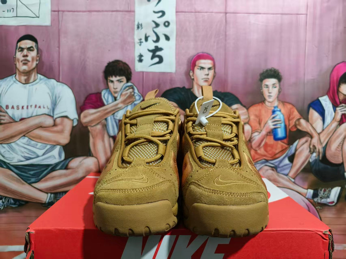 Nike Air More Uptempo Wheat Basketball Sneakers
