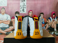 Jordan 12 Retro White Black Yellow High-Top Sneakers