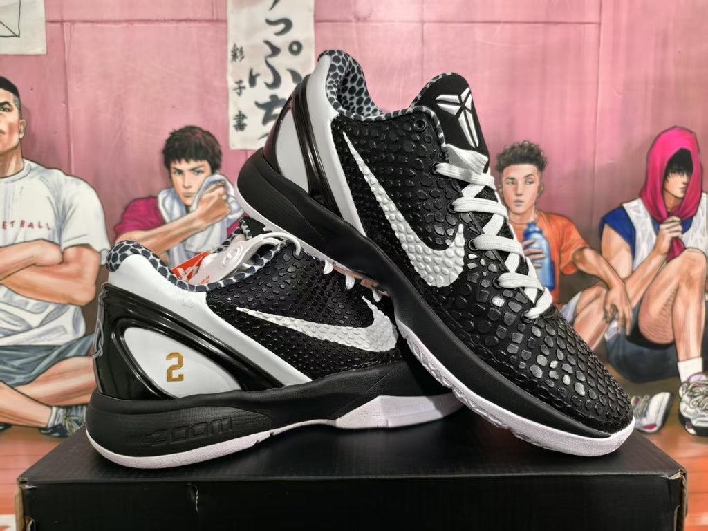 Nike Kobe Basketball Sneakers Black White