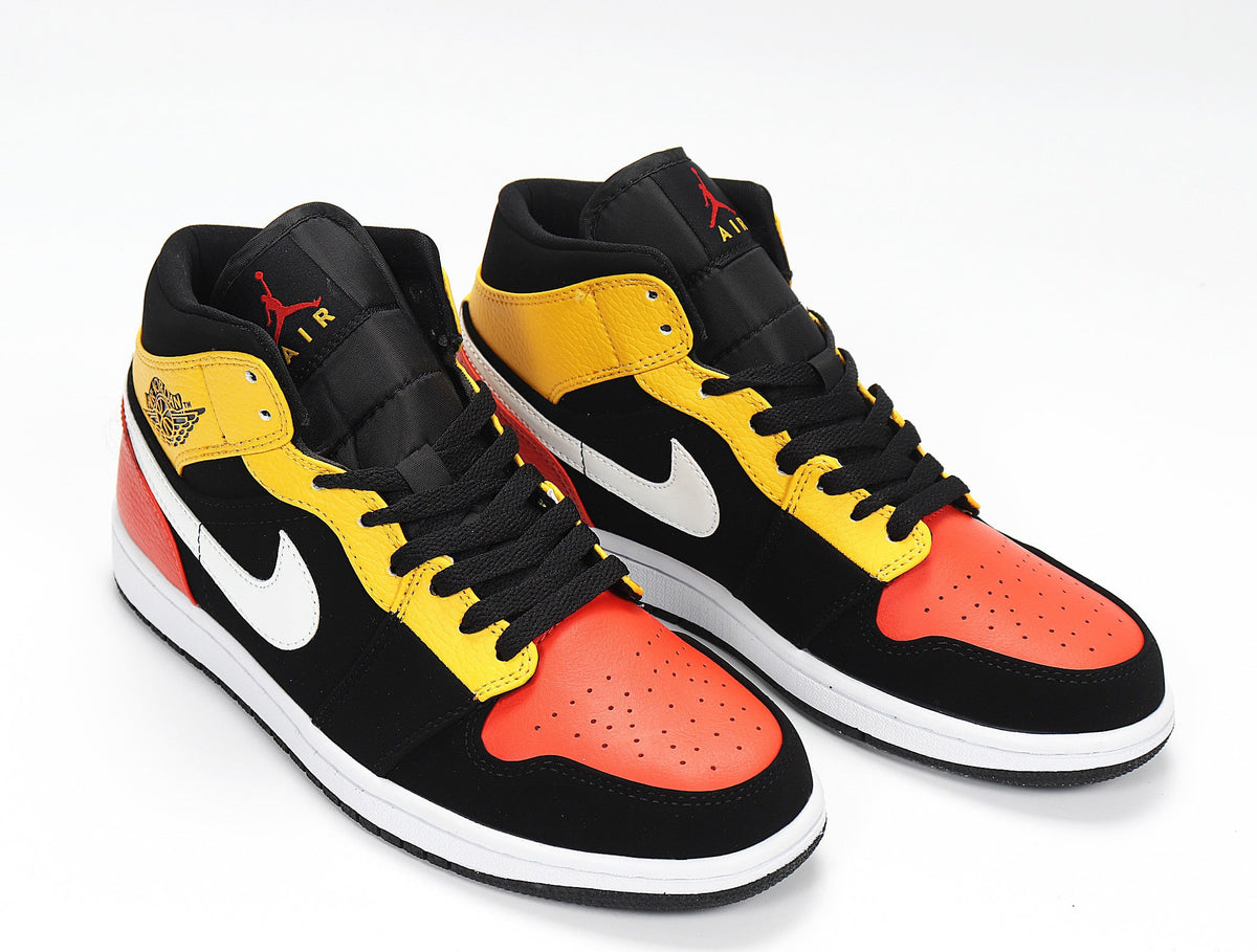 Jordan High-Top Sneakers Black Yellow Red 852542-087