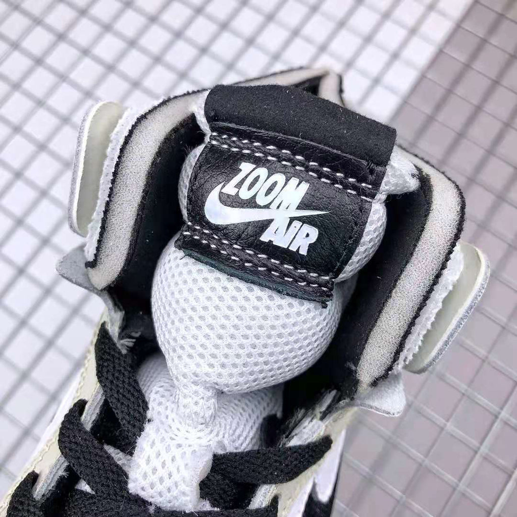 Nike Air Jordan 1 Zoom Comfort Sneakers White Gray Black CT0979-002