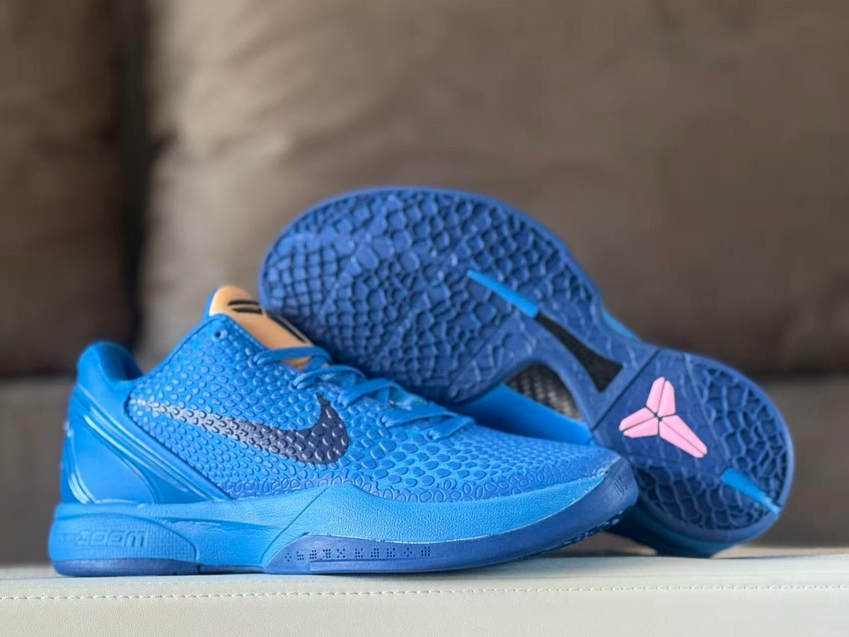 Nike Kobe 6 Basketball Shoes in Blue