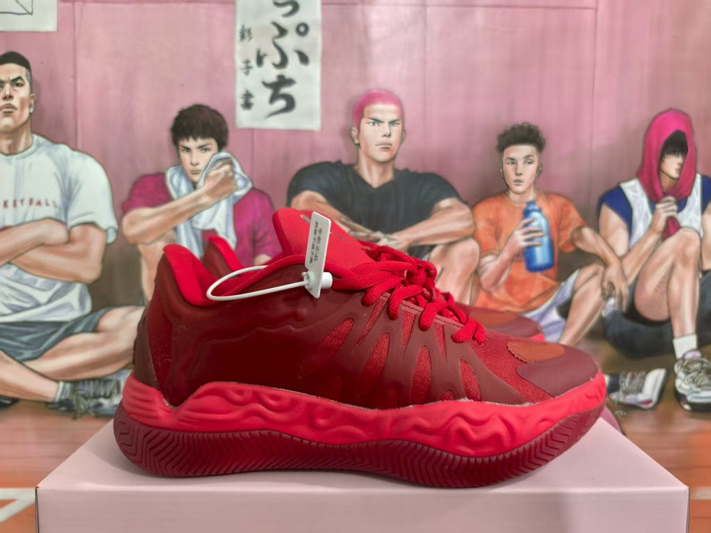 Dark Red Basketball Sneakers, EU 40-46