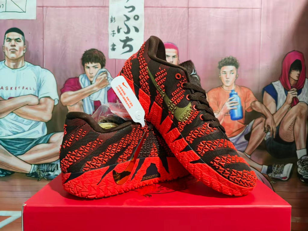 Nike Kyrie Basketball Sneakers Black Red Year of the Horse