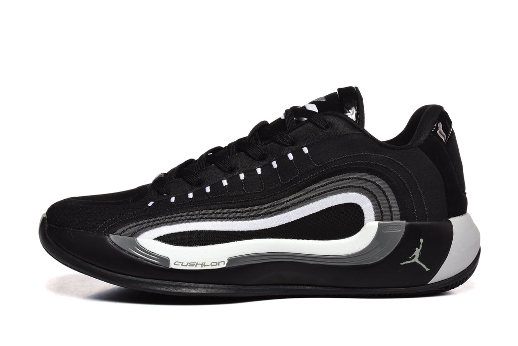 Jordan 921 Black and White Basketball Sneakers
