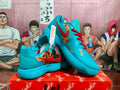 Nike Basketball Sneakers Blue with Red Laces