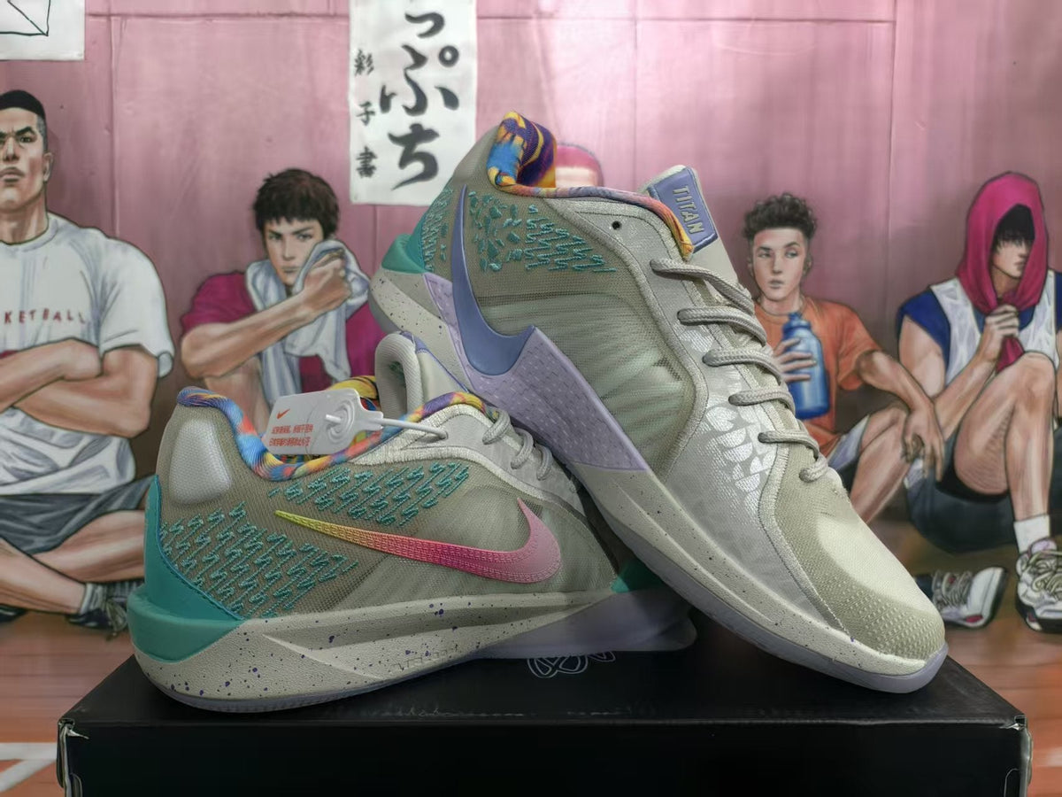 Nike Mint Green Basketball Sneakers