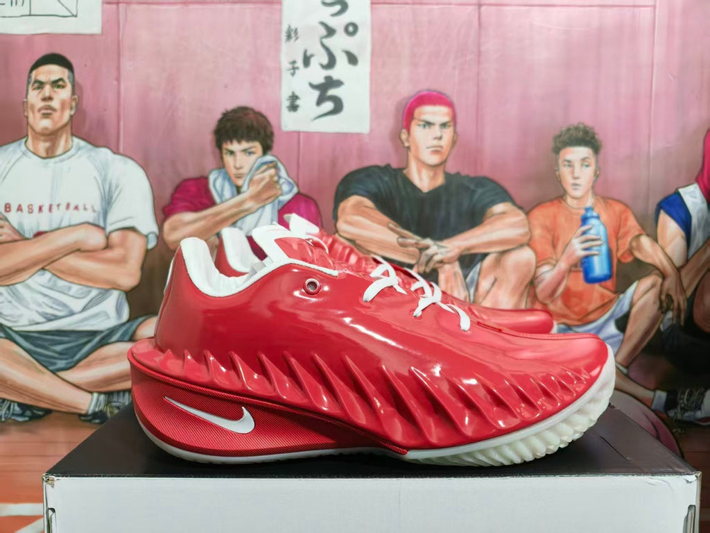Nike GT Basketball Shoes in Red and White