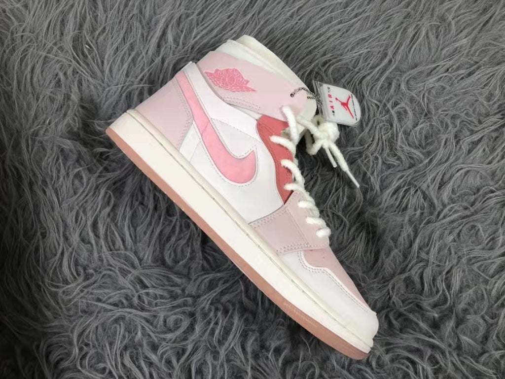 Jordan Air Jordan 1 Equality Pink Mid Sneakers CT5443-666