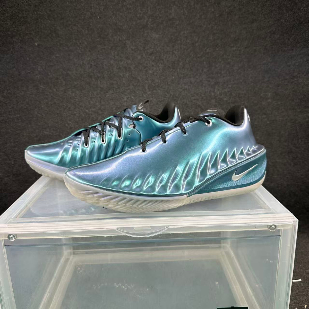 Nike GT Cut 3 Basketball Shoes in Aqua Blue