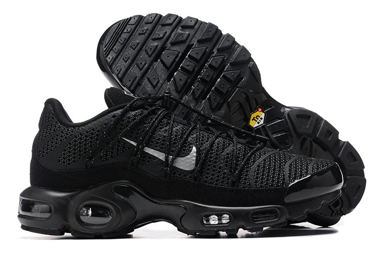Nike Air Max Plus Black Mesh Sneakers