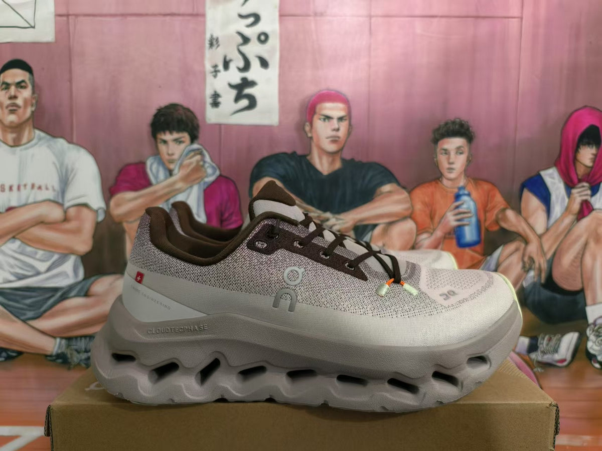 On Cloud Sneakers Gray White