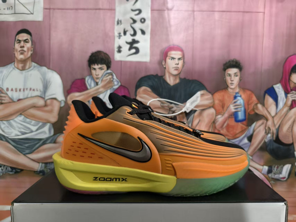 Nike ZoomX Basketball Sneakers Orange Yellow