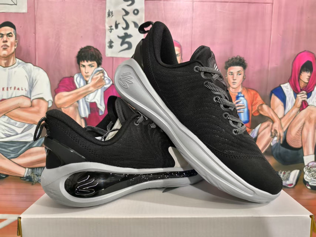 Black and Gray Basketball Sneakers