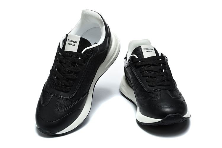 Hermès H2627 Black Low-Top Sneakers