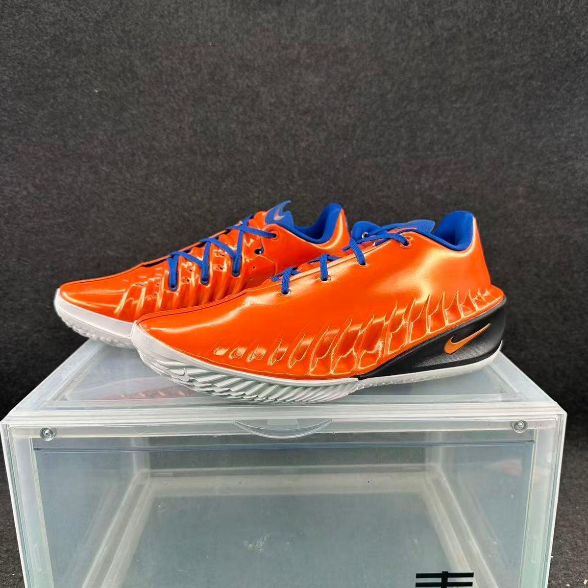 Nike GT Cut Basketball Shoes in Orange and Blue